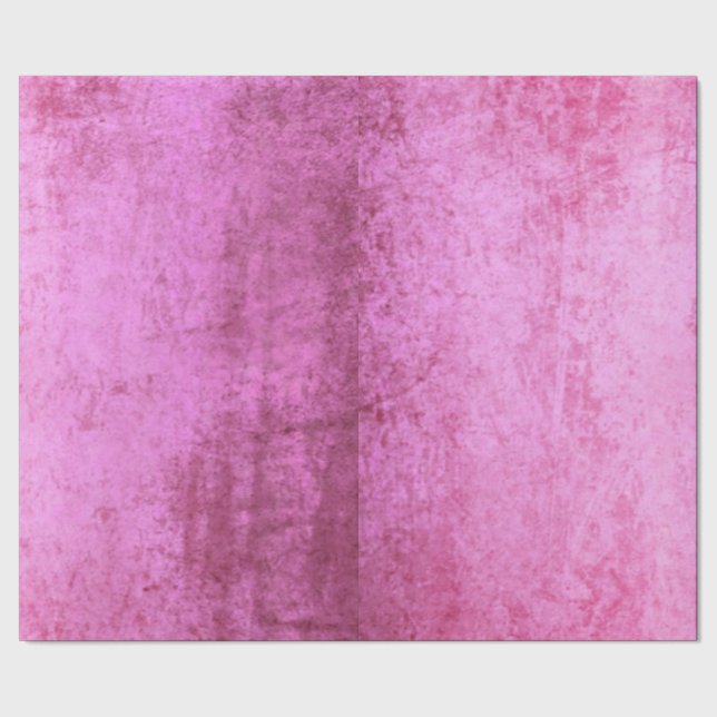 Faux Burst of Pink Velvet Wrapping Paper (Seam)