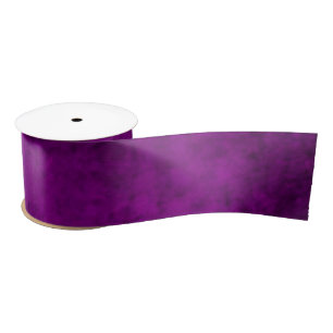 Faux Burst of Purple Velvet Satin Ribbon