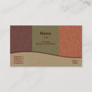 Faux Business Card