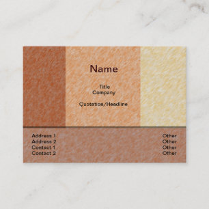 Faux Business Card