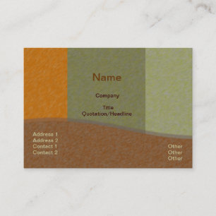 Faux Business Card