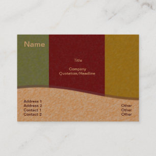 Faux Business Card