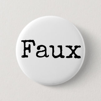 Faux Button (black)