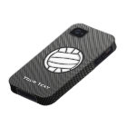 Faux Carbon Fibre Volleyball