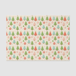 Faux Cookies in Clay Christmas Tissue Paper