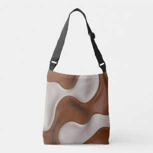 Faux Cow Leather Popular Luxury Elegant Collection Crossbody Bag