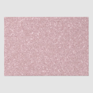 Faux Dusty Rose Glitter   Tissue Paper
