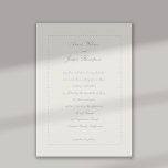 Faux Embossed Beaded Frame Ecru Formal Wedding Invitation<br><div class="desc">A faux-embossed beaded frame wedding invitation design that is simple but sophisticated, timeless and elegant. The colour scheme is drawn from various shades of gold, giving it a subdued splash of colour. Please note that the embossing in the frame is created through an image and no actual embossing will appear...</div>