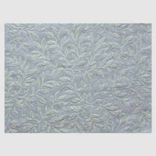 Faux Embossed Leafy Decoupage Tissue Paper