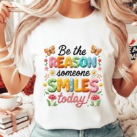 Faux Embroidery Be The Reason Positive Quote