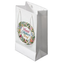 Faux Embroidery Floral Happy Mother's Day