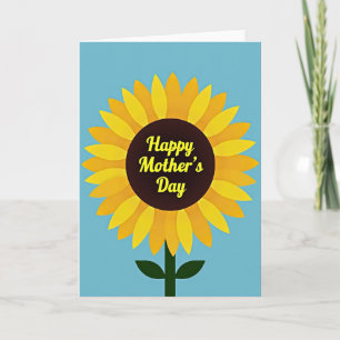 Faux Foil Blossom Mothers Day Card