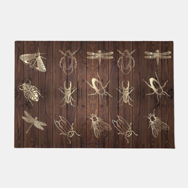 faux foil bugs doormat (Front)