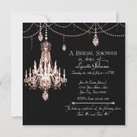 FAUX French Crystal Chandelier Draped Pearls Party