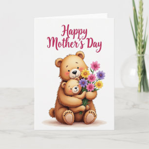 Faux Fur Mother Love Card