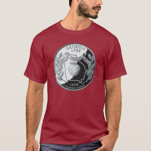 Faux Georgia State Quarter T-Shirt