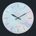 faux glitter marble art large clock<br><div class="desc">faux glitter marble wall clock</div>