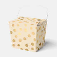 Faux Gold Doodle Dots