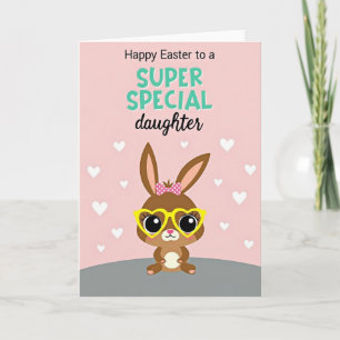 Faux Gold Easter Daughter Card