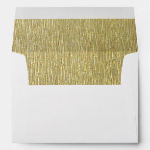 Faux Gold Envelope