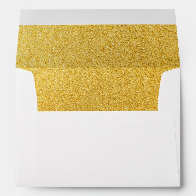 Faux Gold Envelope (Back (Bottom))