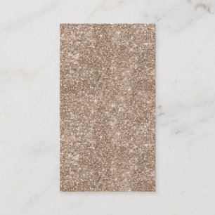 Faux Gold Foil Glitter Background Sparkle Template Business Card