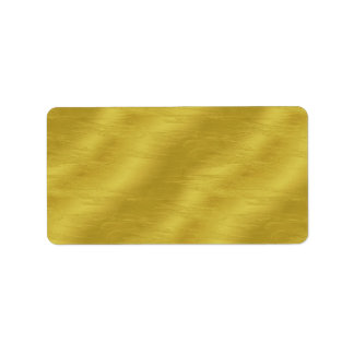 Faux Gold Foil Texture Background Sparkle Template Label