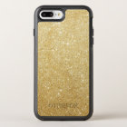 Faux Gold Glitter iPhone 7 Case