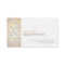Faux Gold Leaf Circles Grey Appointment Card 1