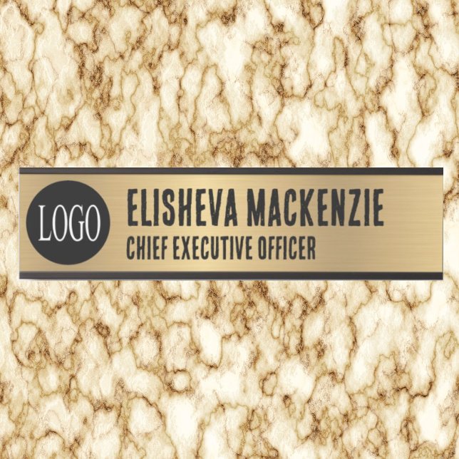 Faux Gold Office Door Sign Signs  Name Plate (Creator Uploaded)