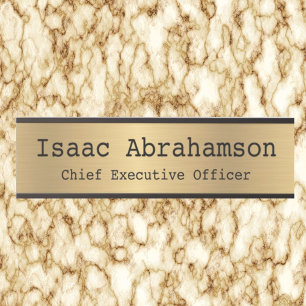 Faux Gold Office Door Sign Signs  Name Plate