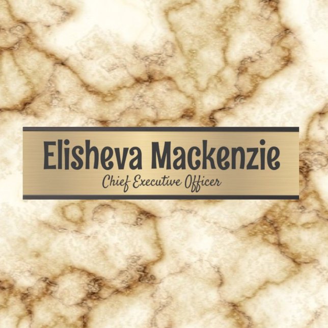 Faux Gold Office Door Sign Signs  Name Plate (Creator Uploaded)