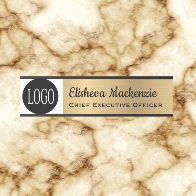 Faux Gold Office Door Sign Signs Your Logo Here (Creator Uploaded)