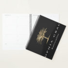 Faux Gold Palm Tree Logo