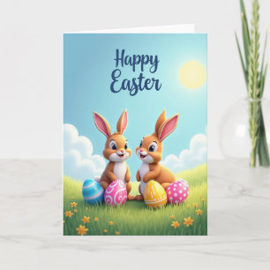 Faux Gold Springtime Joy Card