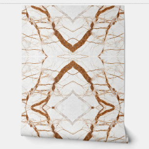 Faux Granite Stone Pattern Ornaments Wallpaper