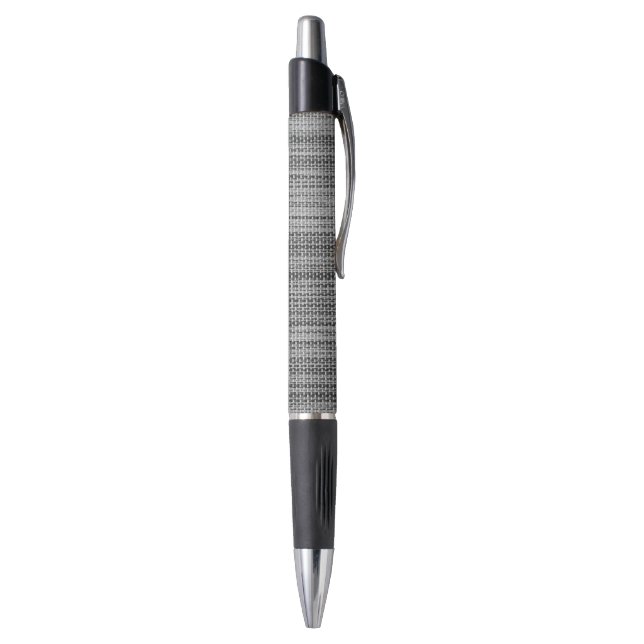 Faux Gray Fabric Pen (Bottom (Vertical))