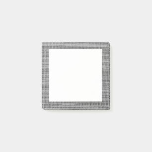 Faux Grey Fabric Frame Post-it® Notes