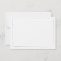 Faux Hand Torn Deckle Edge Horizontal