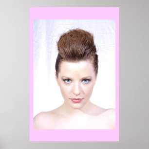 Faux Hawk Beauty Poster