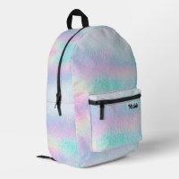 faux holographic glass effect