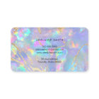 faux holographic opal stone