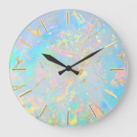 FAUX holographic opal stone