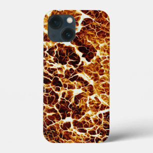 Faux Hot Lava Texture iPhone 13 Mini Case