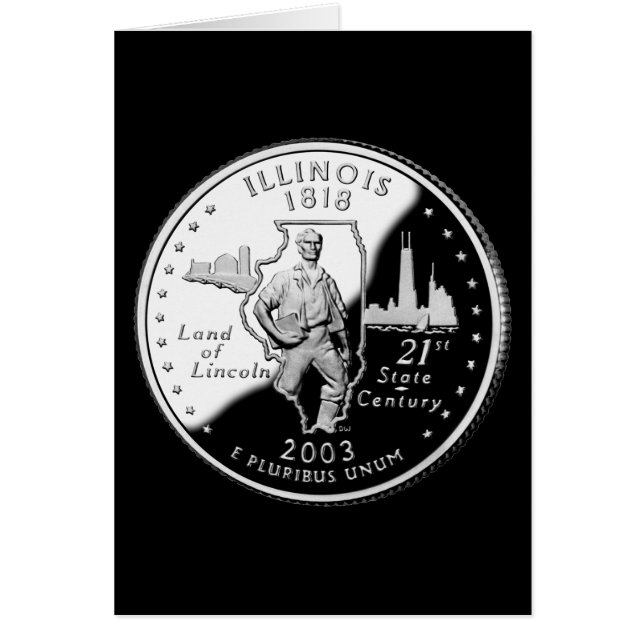 Faux Illinois State Quarter (Front)