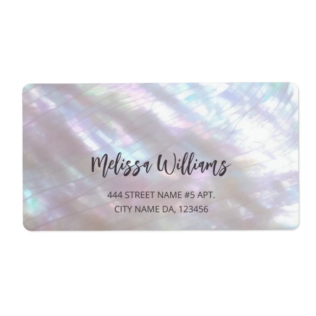 FAUX Iridescent Holographic (Front)