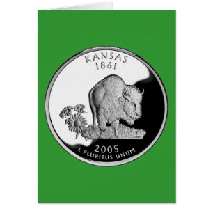 Faux Kansas State Quarter