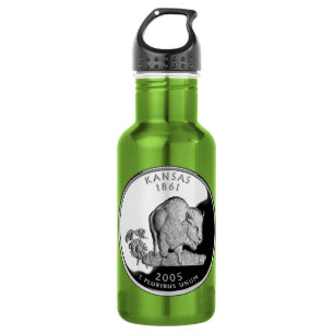 Faux Kansas State Quarter 532 Ml Water Bottle
