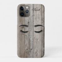 Faux lashes Wood Texture 