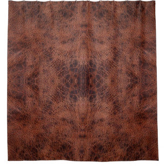 Faux Leather #1 Shower Curtain
